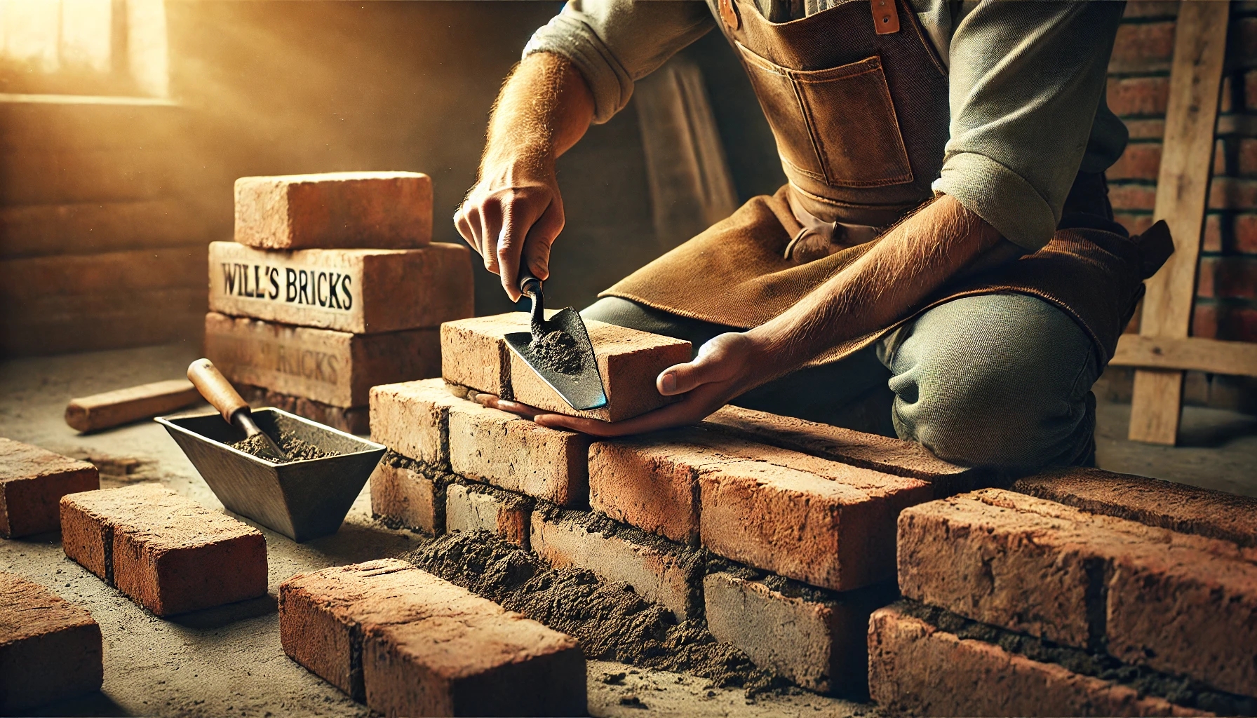 Professional brickwork example